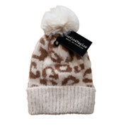 Ivory Leopard - Women’s beanie
