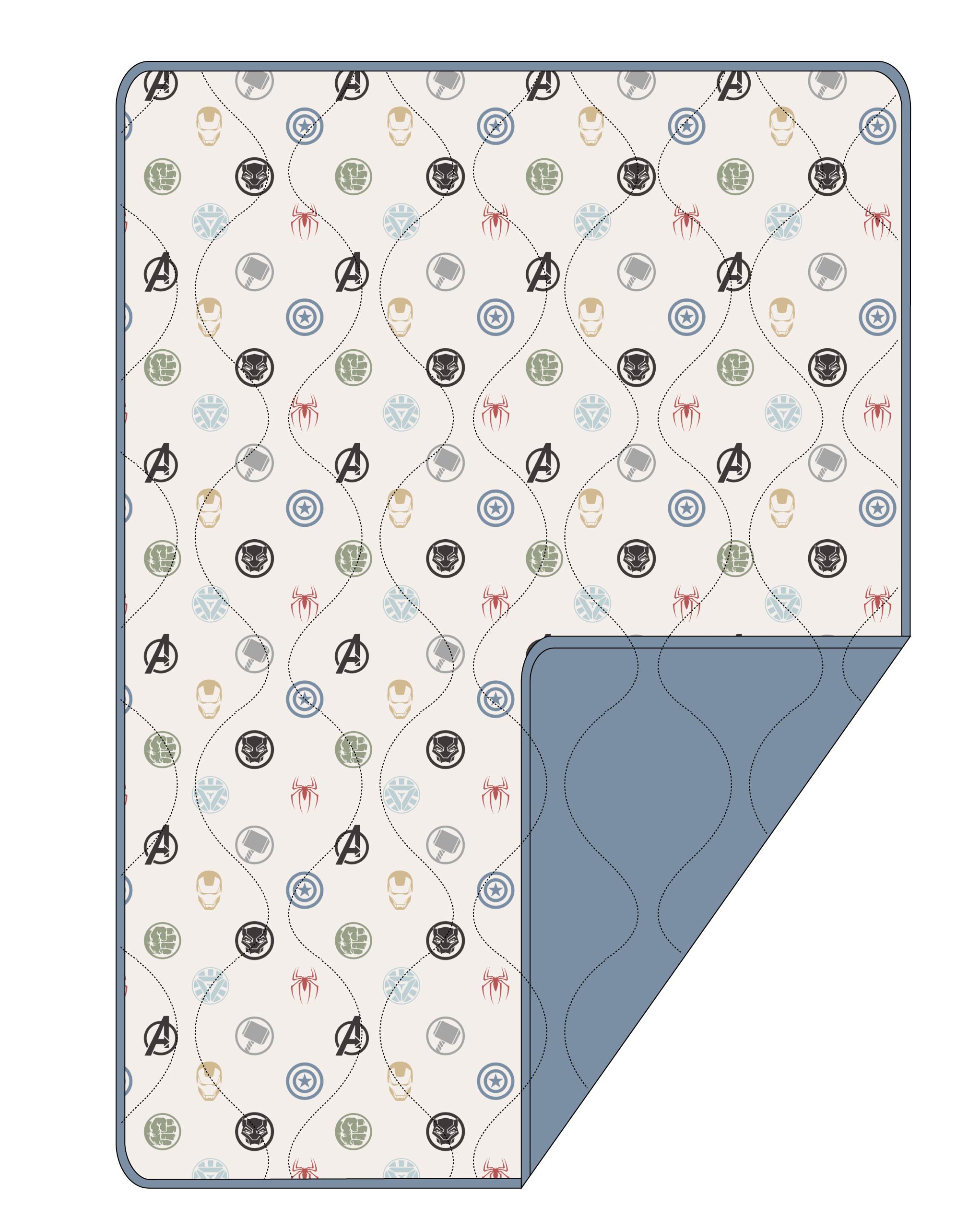 Marvel-ous Dreams - quilted blanket