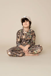 Cargo Jogger Set | Brown Camo