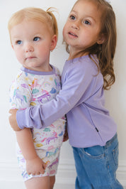 Wisteria Dream - Cloud Terry Sweatshirt