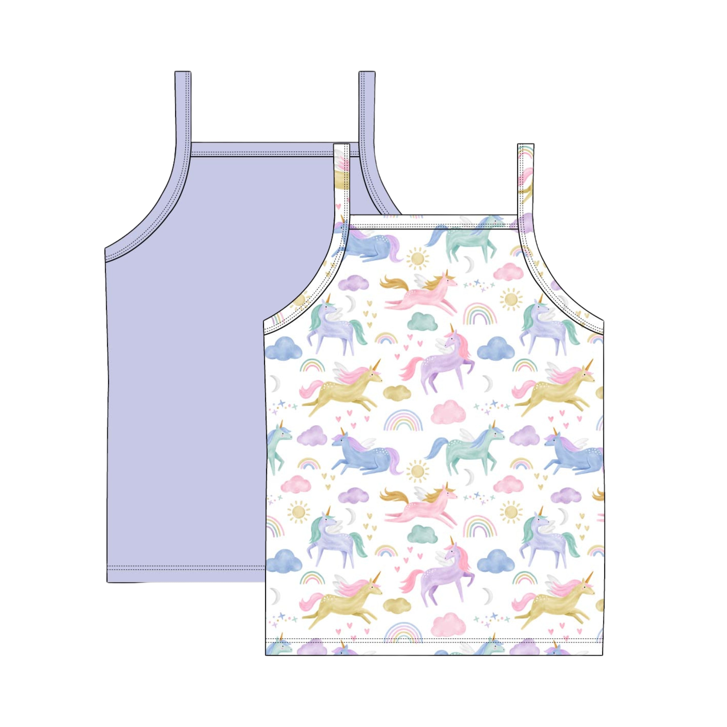 Wisteria Dream + Elliana - Bamboo Tank Set