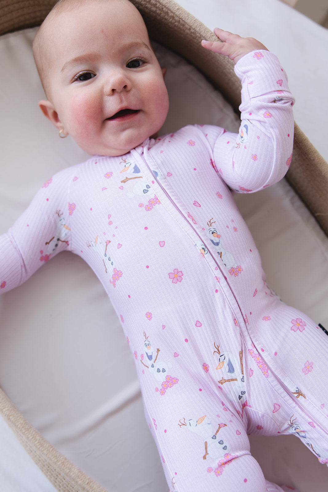 Pink Flurry (ribbed) - Zippy