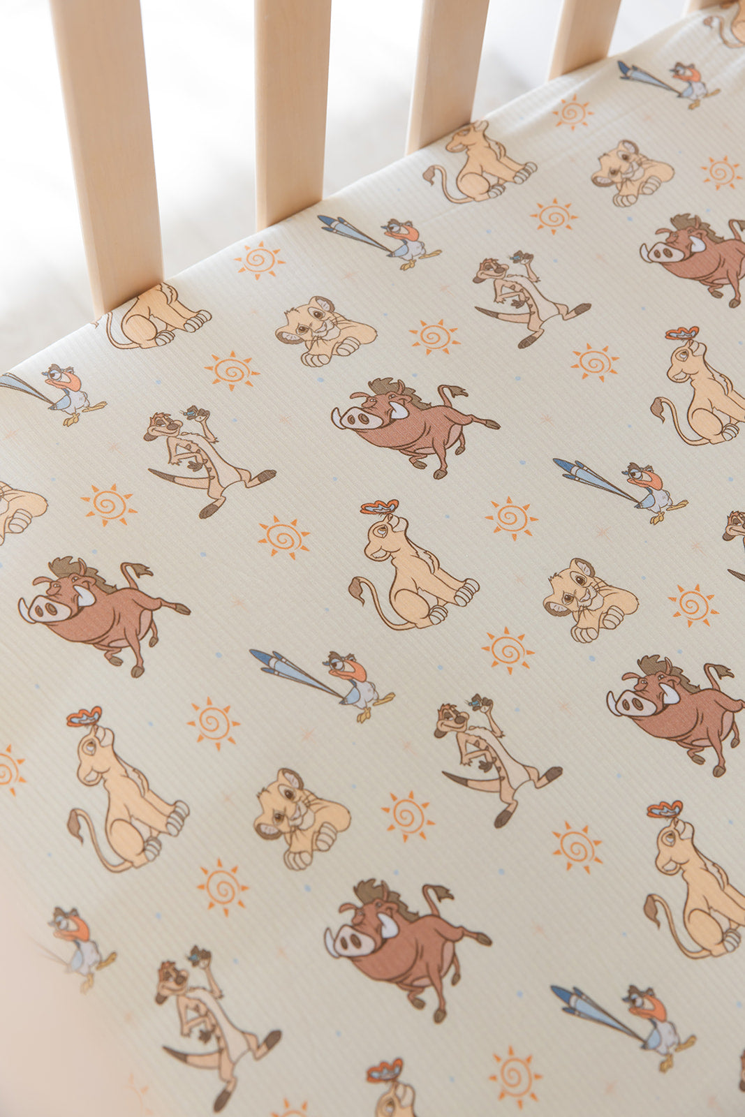 No Worries (ribbed) - Crib Sheet