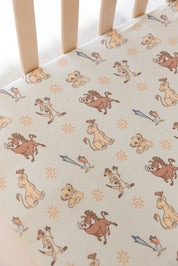 No Worries (ribbed) - Crib Sheet