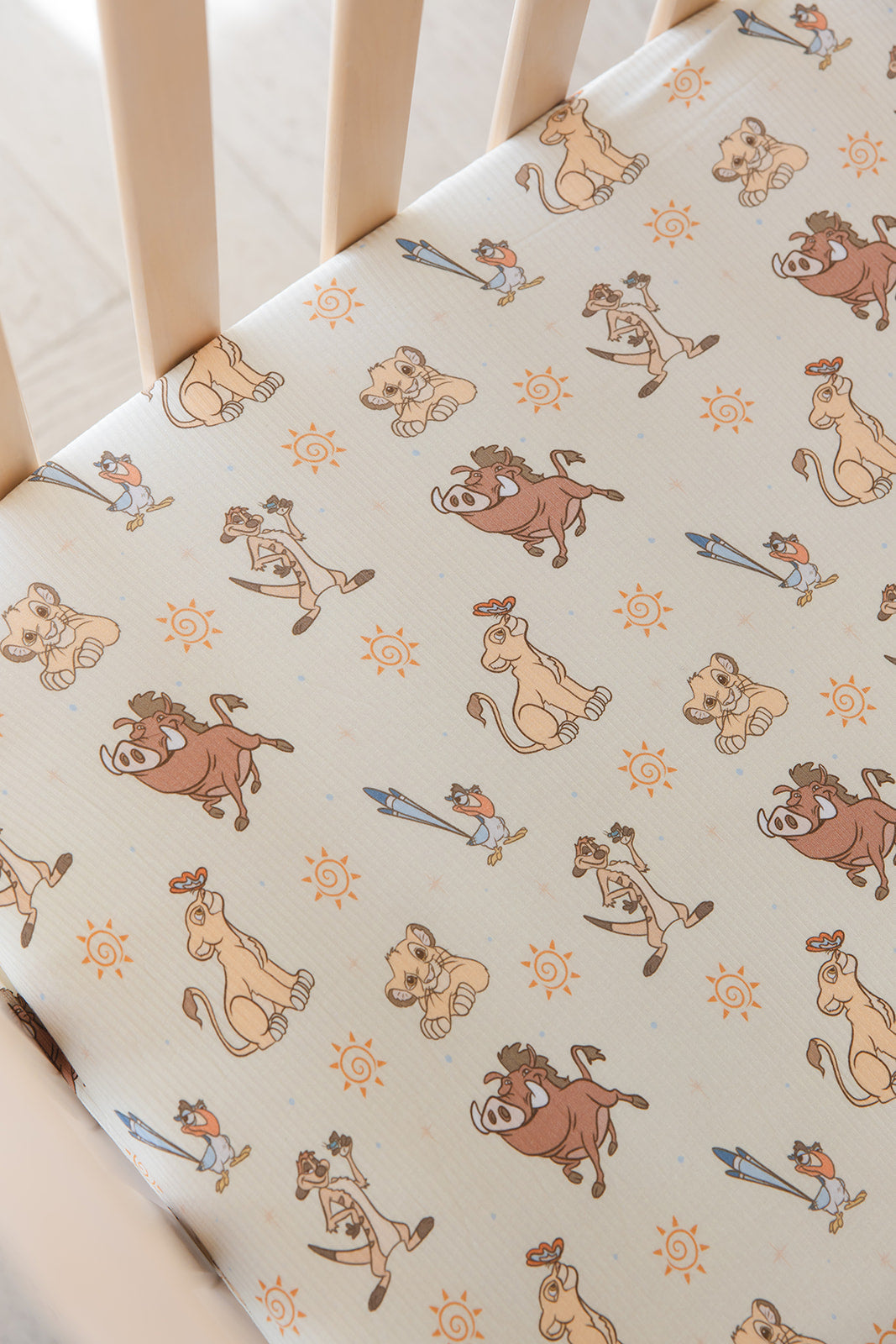 No Worries (ribbed) - Crib Sheet