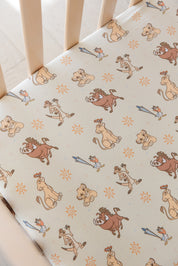 No Worries (ribbed) - Crib Sheet