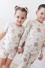 No Worries (ribbed) - Biker Short Set