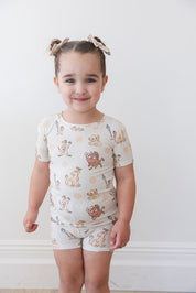 No Worries (ribbed) - Biker Short Set