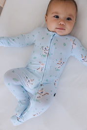 Blue Flurry (ribbed) - Zippy