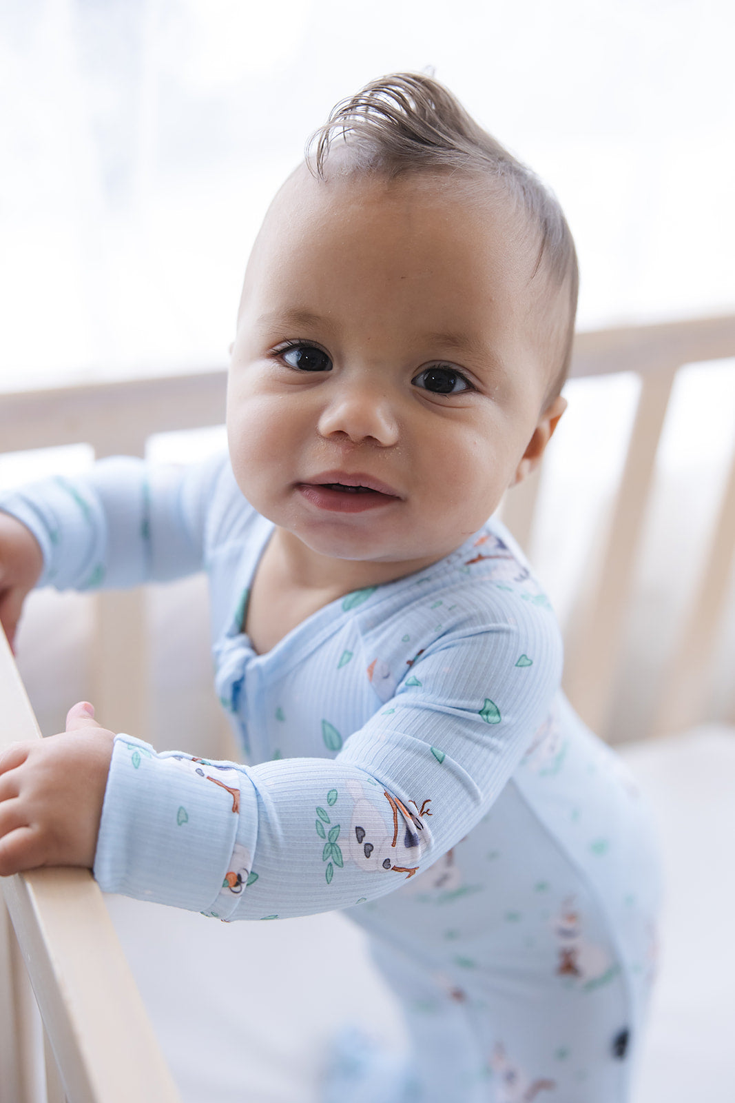 Blue Flurry (ribbed) - Zippy