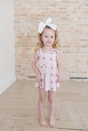 Cherie - Smocked Diaper Dress Set