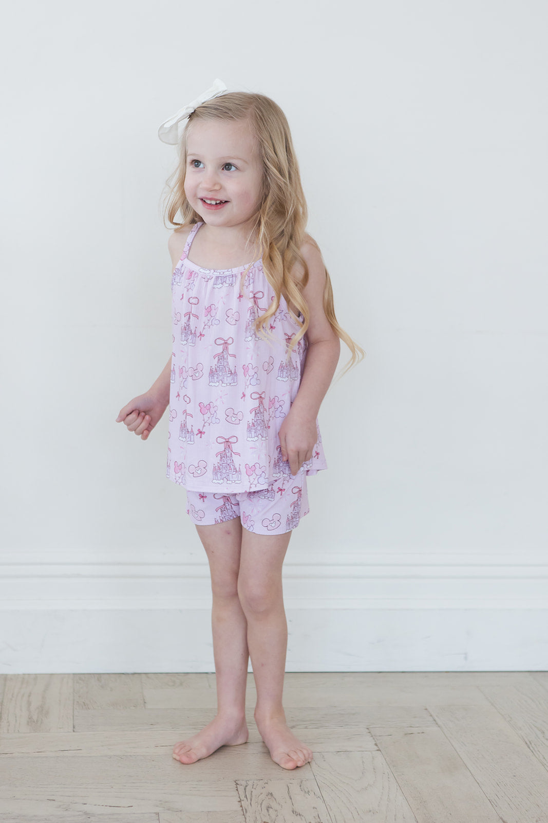 Coquette Castles (ribbed) - Tank Short Set