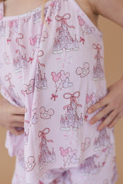 Coquette Castles (ribbed) - Tank Short Set