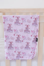 Coquette Castles (ribbed) - Lightweight Blanket
