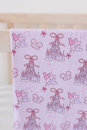 Coquette Castles (ribbed) - Lightweight Blanket