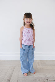 Coquette Castles (ribbed) - Bamboo Tank