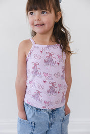 Coquette Castles (ribbed) - Bamboo Tank