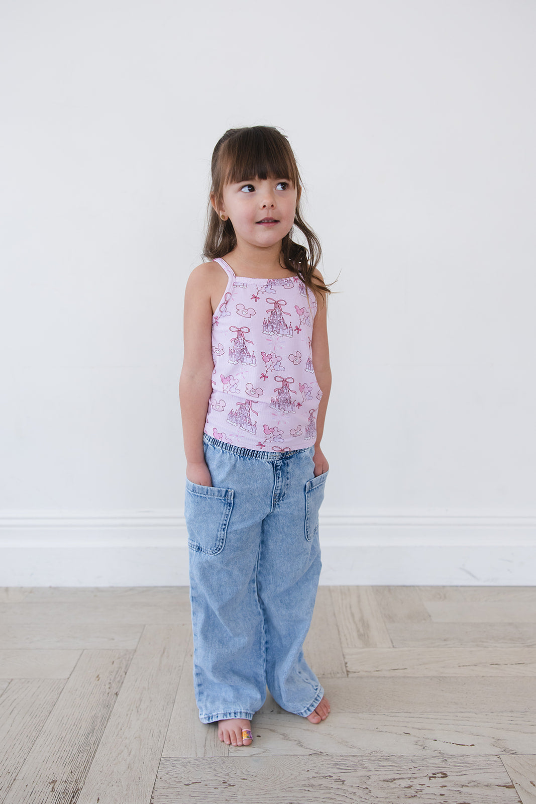 Coquette Castles (ribbed) - Bamboo Tank