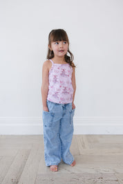 Coquette Castles (ribbed) - Bamboo Tank