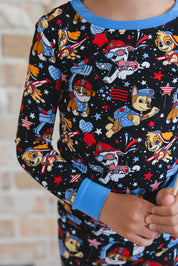 Red, Woof & Blue: 2 Piece Set