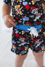 Red, Woof & Blue: Pocket Short & Tee