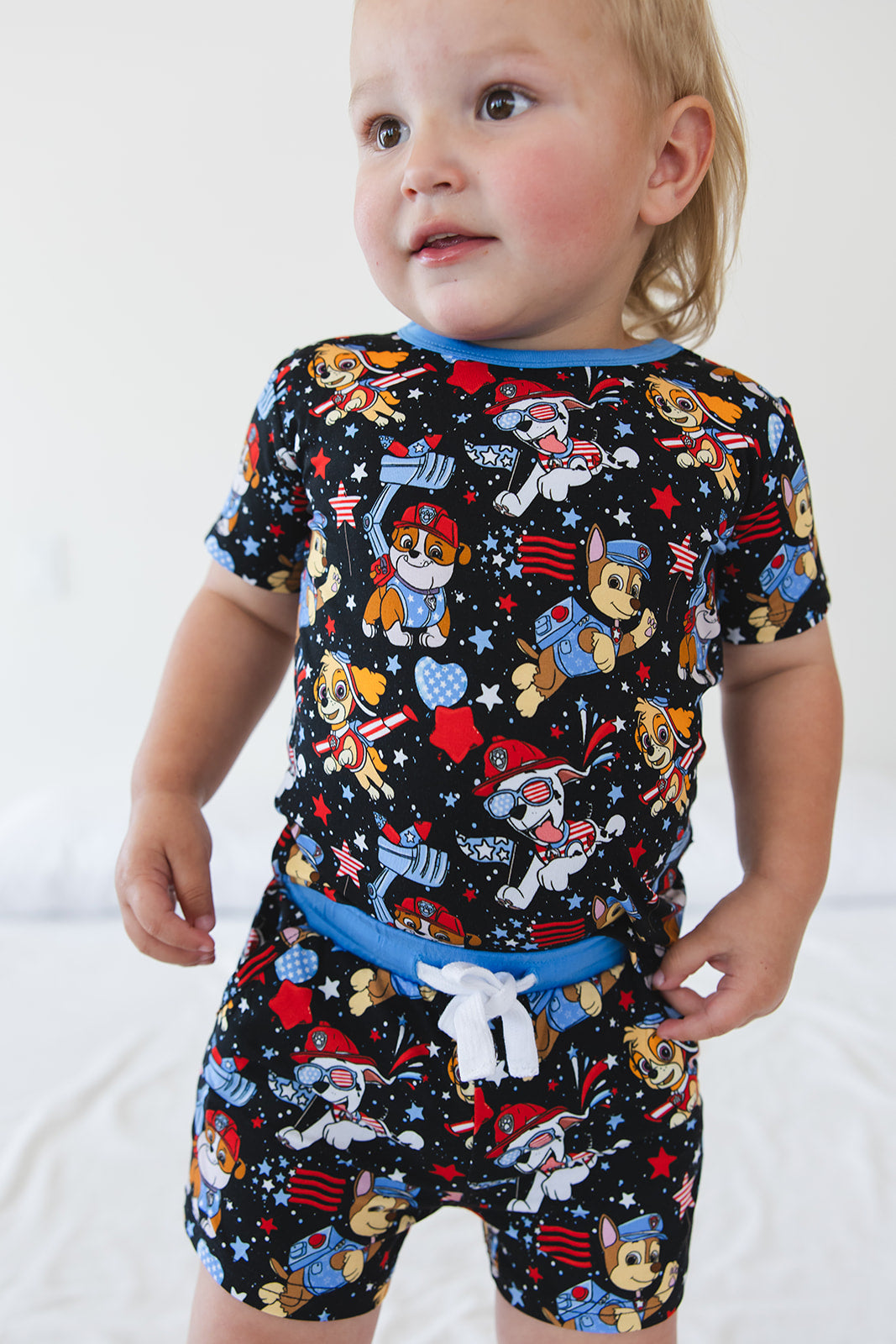 Red, Woof & Blue: Pocket Short & Tee