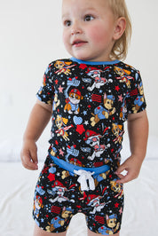 Red, Woof & Blue: Pocket Short & Tee
