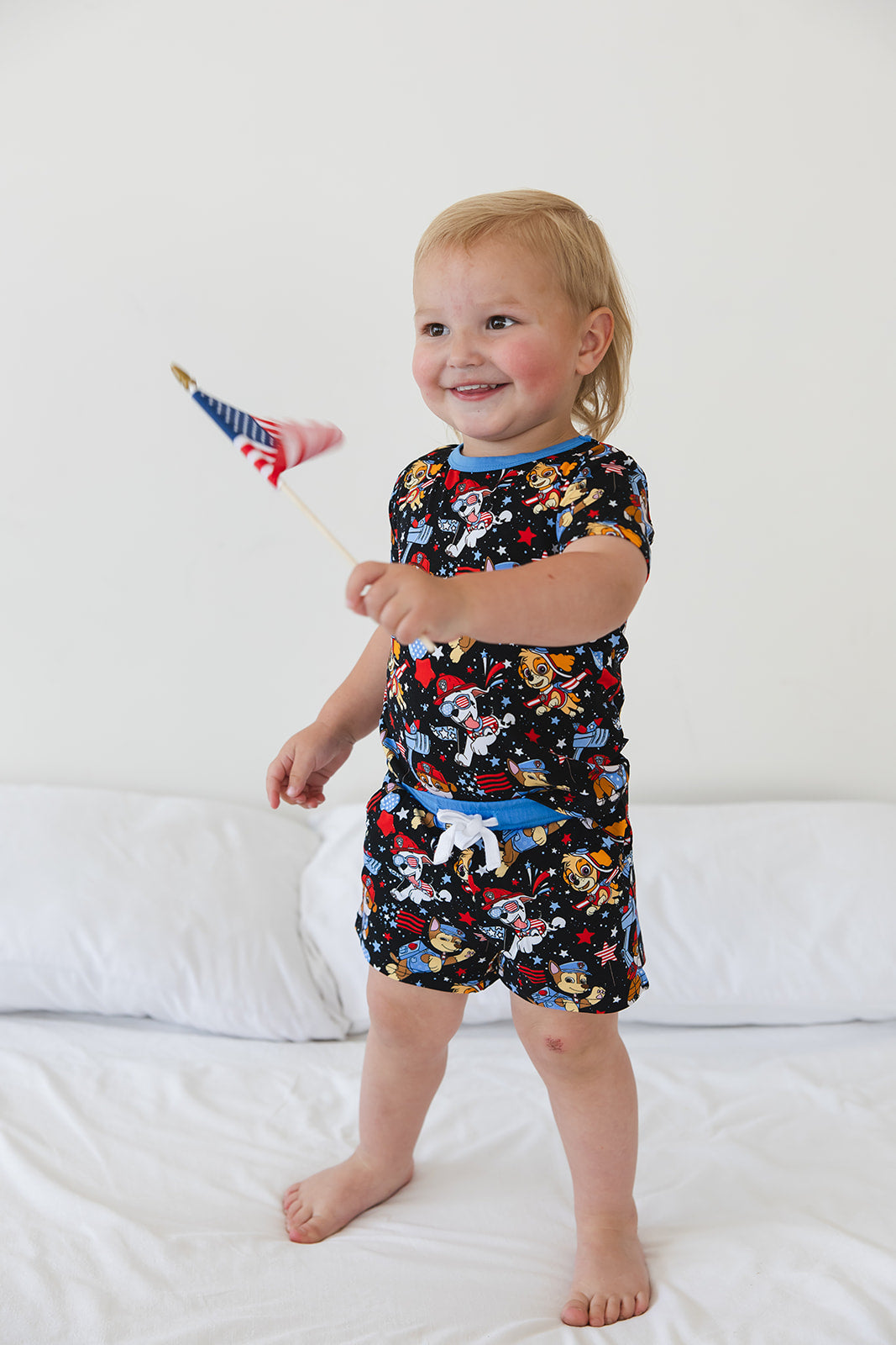 Red, Woof & Blue: Pocket Short & Tee