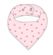 Cherry (ribbed) - Bandana Bib