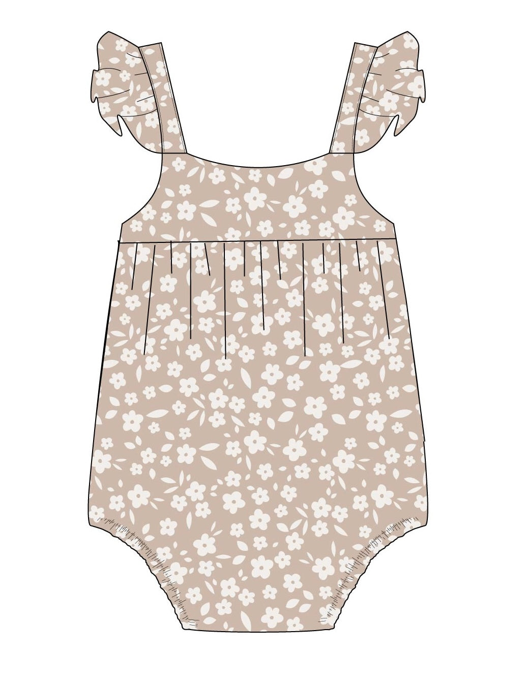 Calista - Bubble Romper