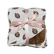 Football (ribbed) - Plush Blanket