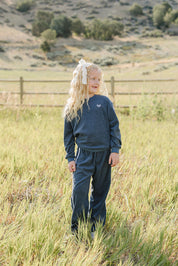 Navy Terry Cloth Tracksuit