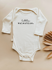 Little Valentine Organic Baby Bodysuit Long Sleeve