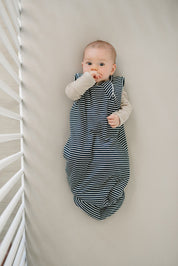 Navy Stripe Bamboo Sleep Sack
