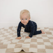 Lightening Bolt Button Romper