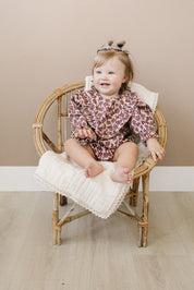 Antique Floral Bubble Romper