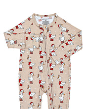 Bamboo Zip Romper | Merry Goose