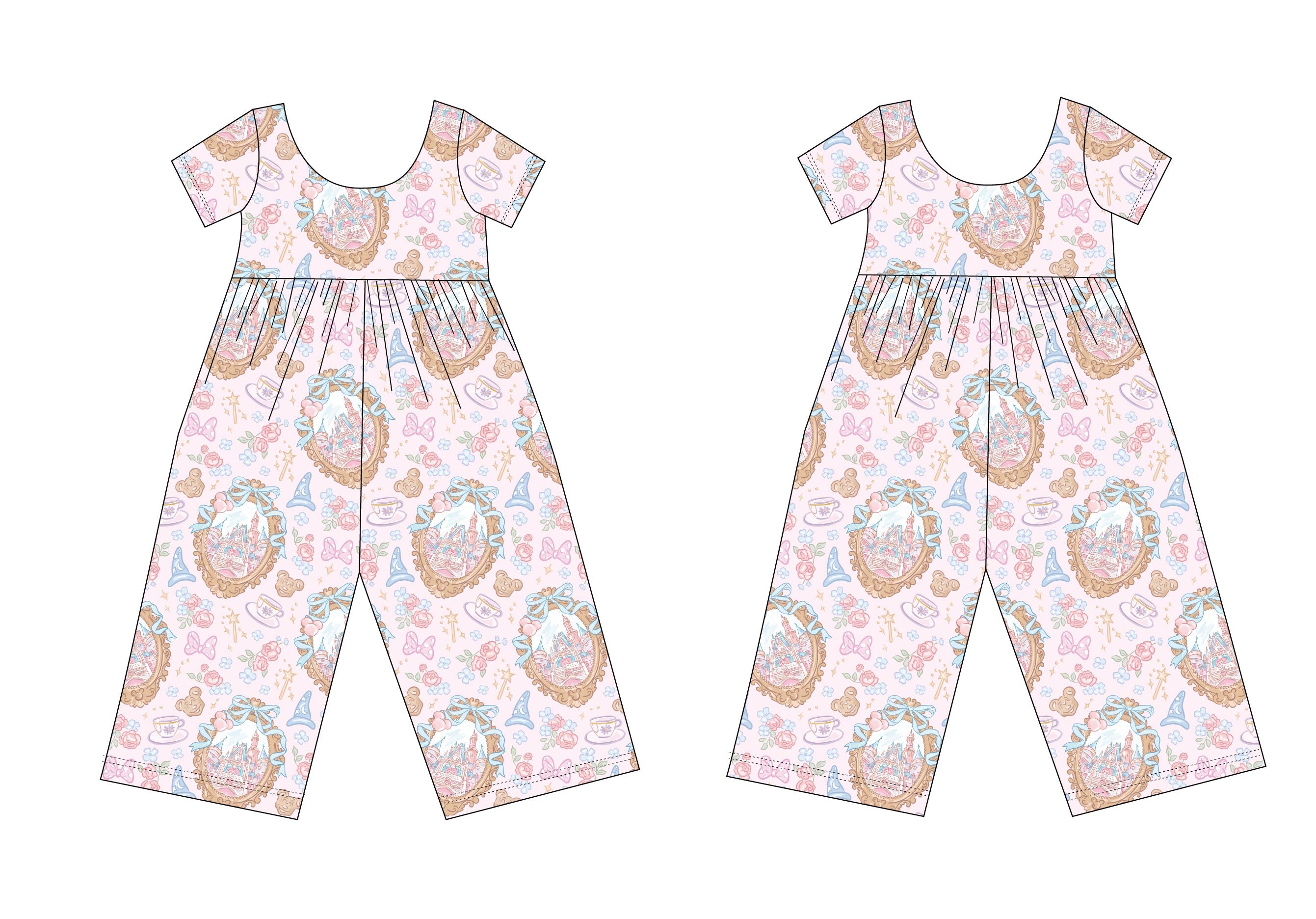 When You Wish - Wide-leg Romper