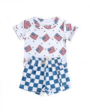 Cargo Shorts Set | Patriotic Vibes