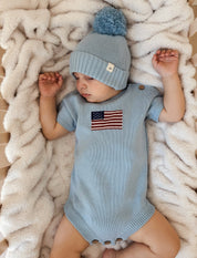 Americana Knit Romper