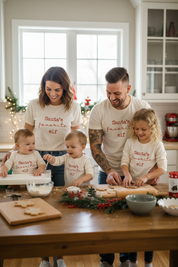 Santa's Favorite Elf Organic Baby Bodysuit Long Sleeve