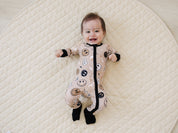 Bamboo Zip Romper | Latte Rad Vibes