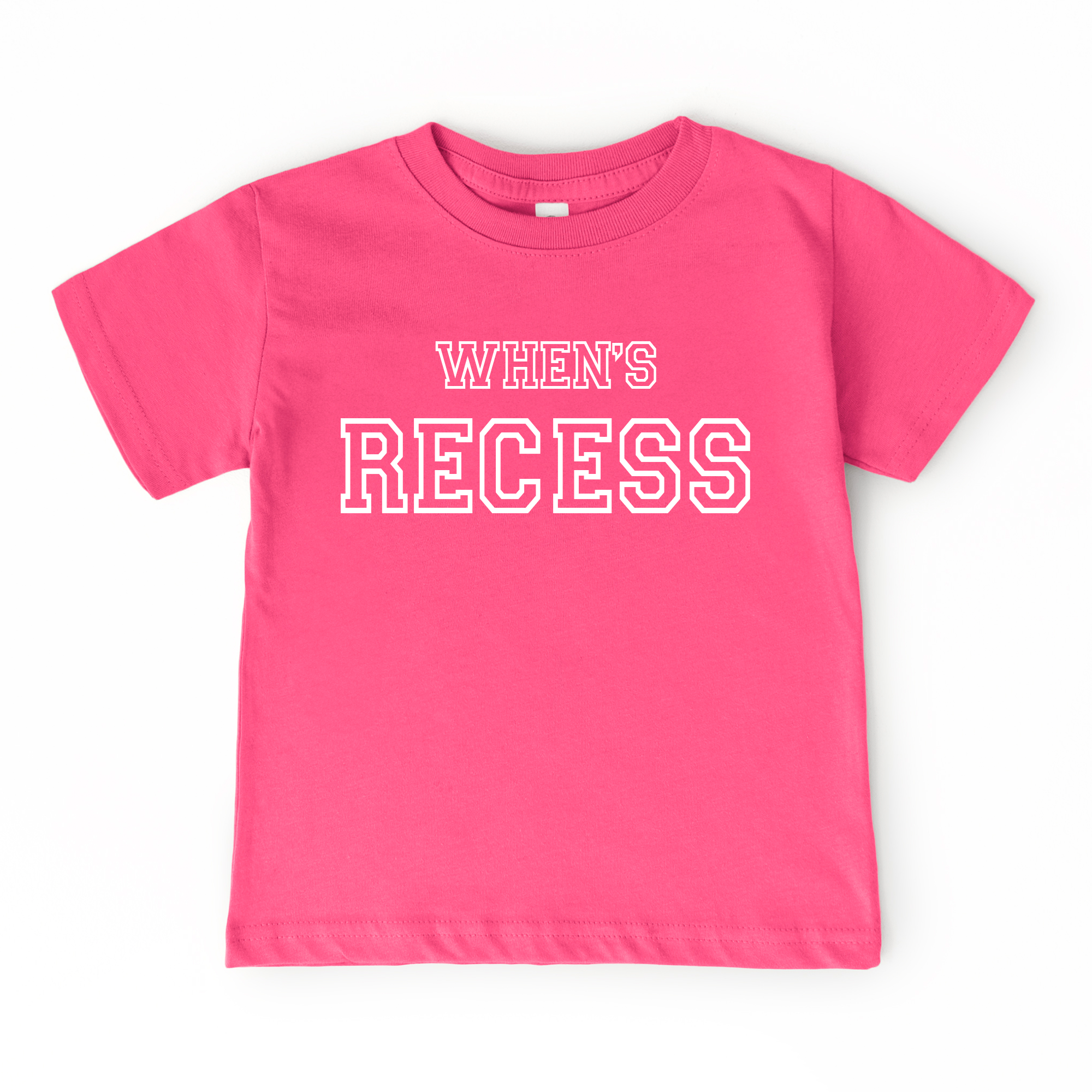When's Recess