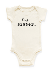 Big Sister Organic Baby Bodysuit