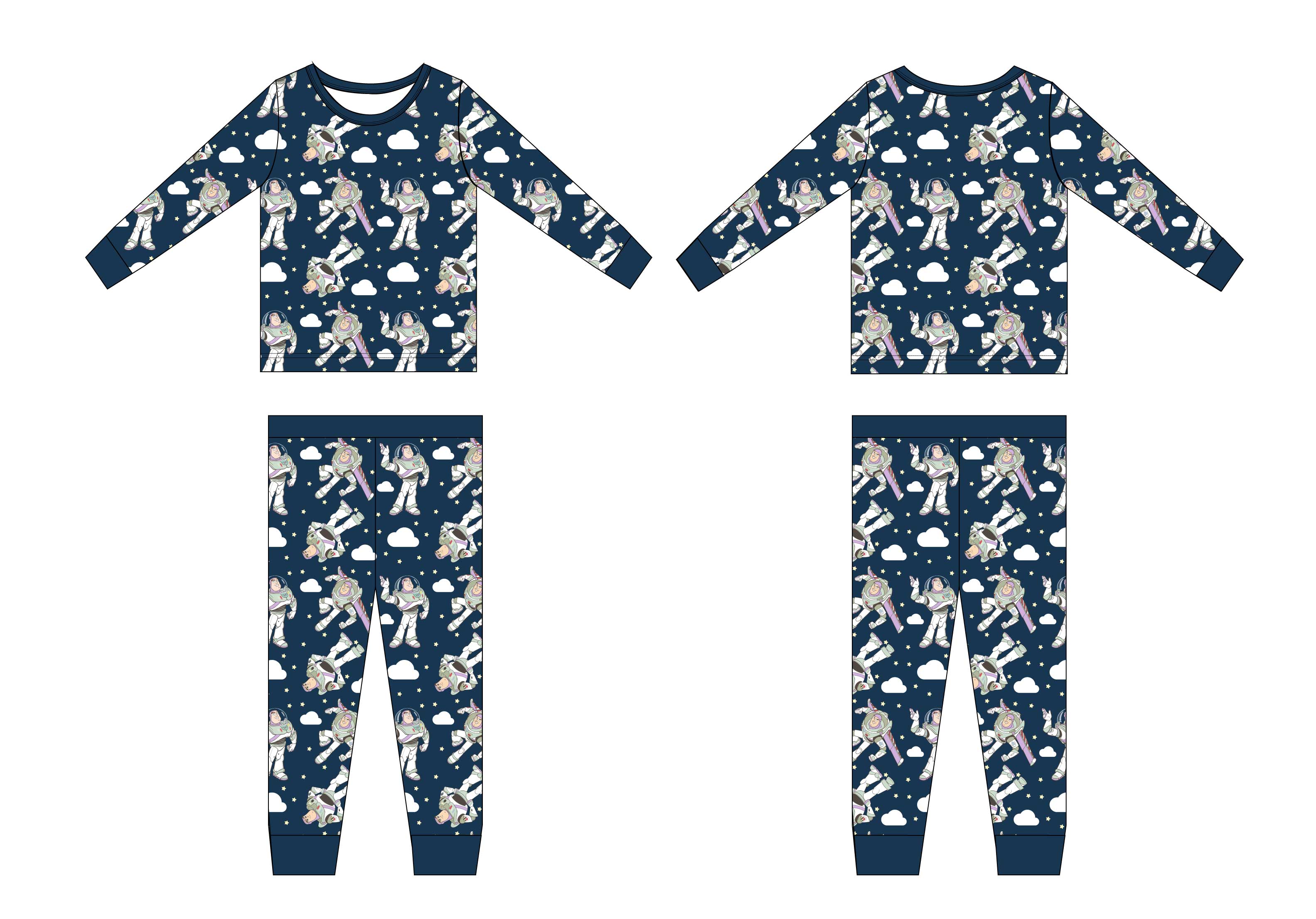Galactic Dreams: 2 Piece Jammies Set