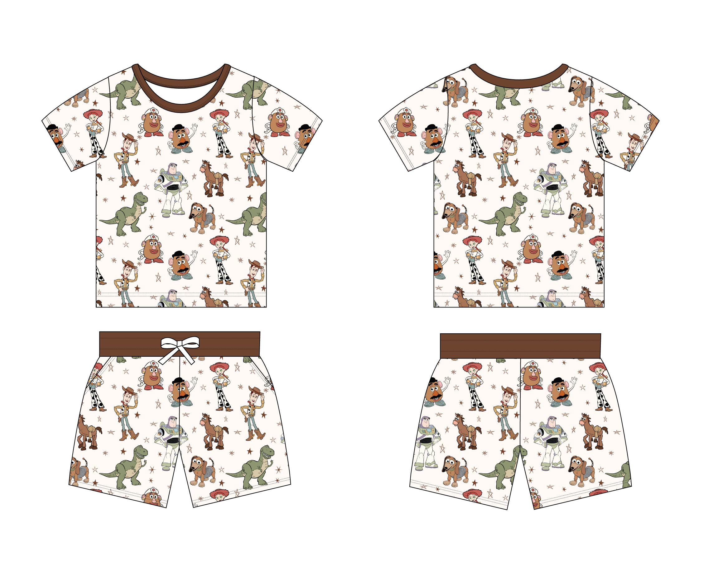 Andy's Gang - Pocket Short Set