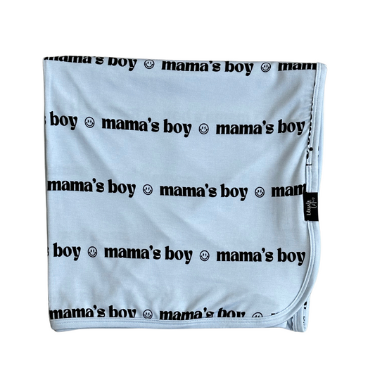Mama's Boy - Lightweight Blanket