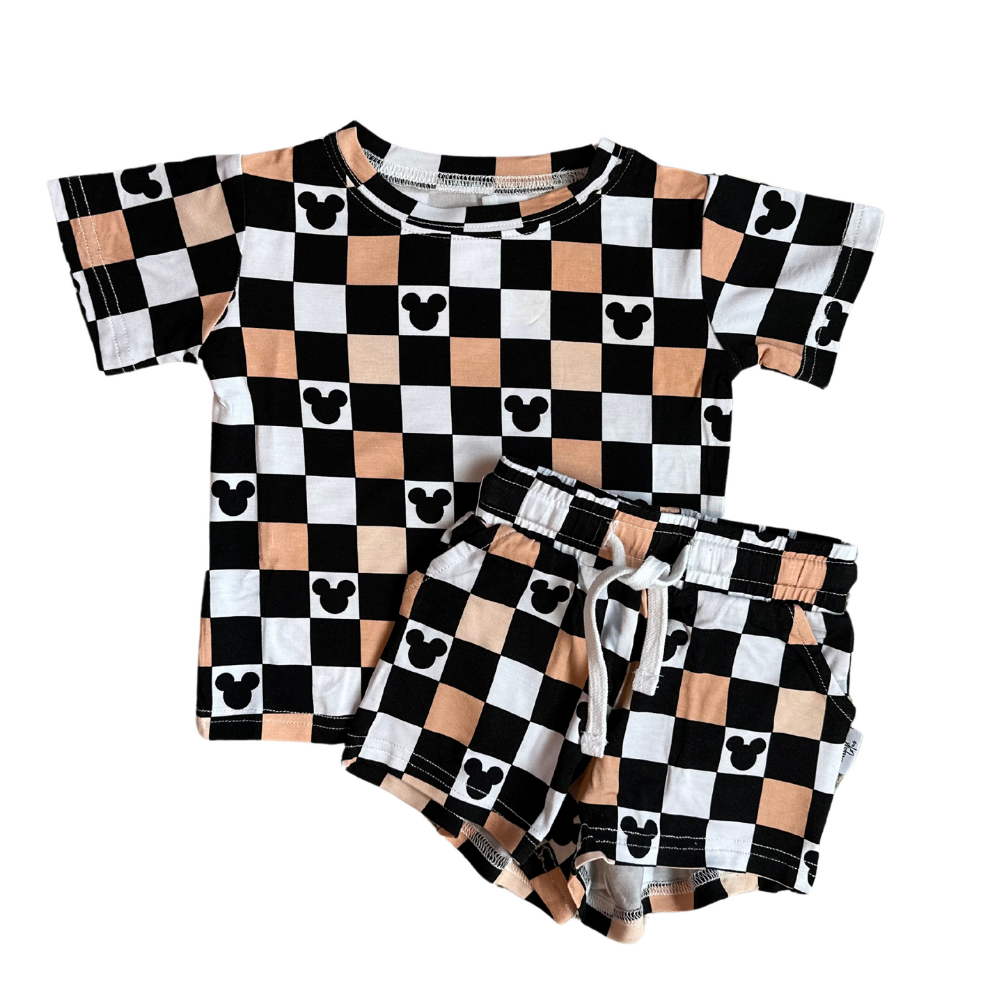 Mouse Checkers (black) | Short Set
