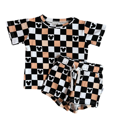 OBS • Mouse Checkers (black) | Short Set