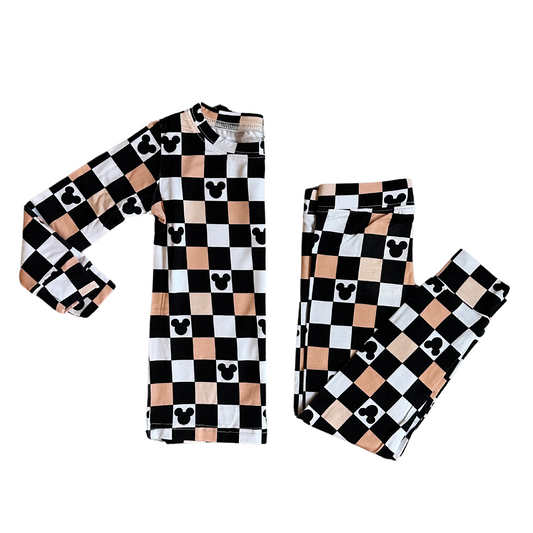 Mouse Checkers (black) - Set
